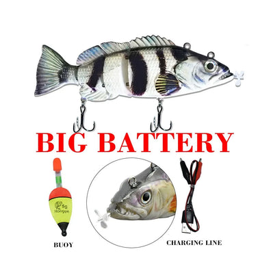 Robotic Auto-Swimming Swimbait USB Rechargeable
